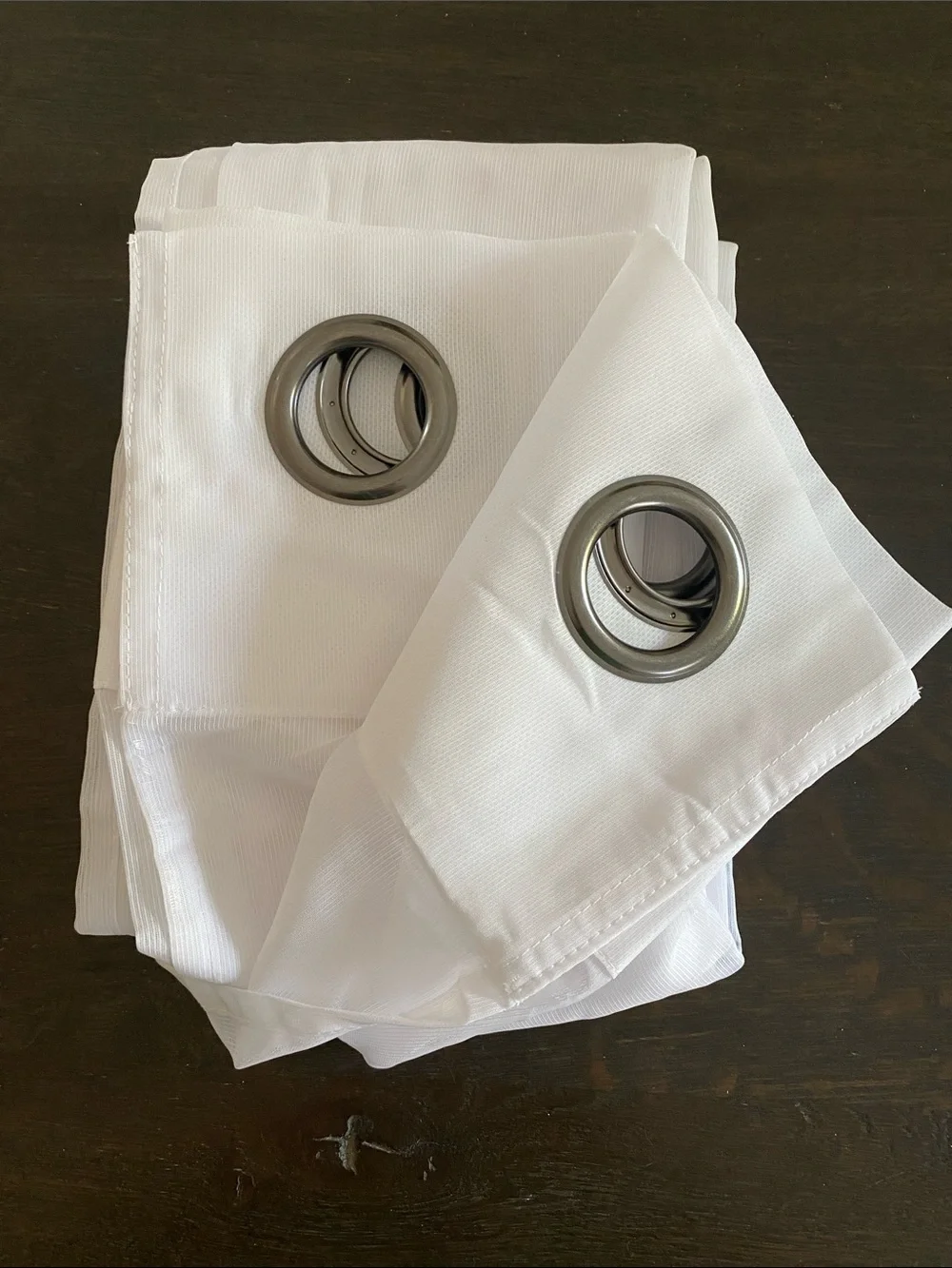 Studio Kramer Grommet Curtain Panel in White